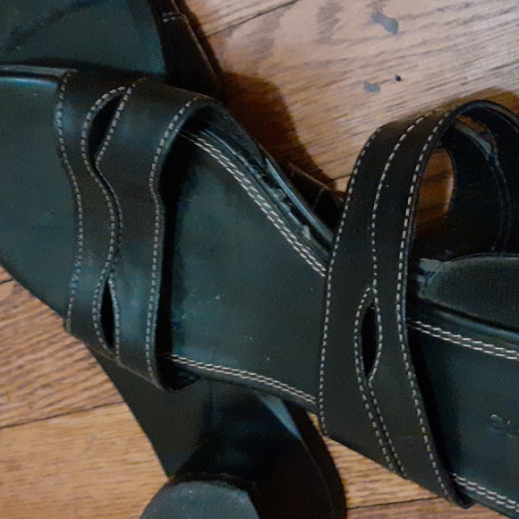 Liz Claiborne leather sandals vintage 90s, 3 for $15 bundle and save - Picture 9 of 11